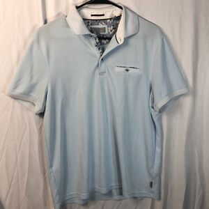 Ted Baker London Men's Short Sleeve Polo Size 4